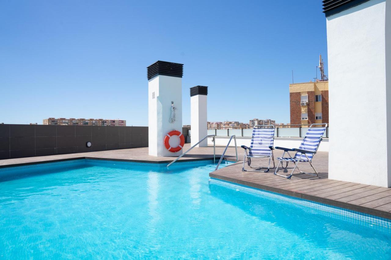 Central Premium Pool Terrace New Málaga Kültér fotó